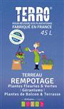 Terreau de rempotage plantes
